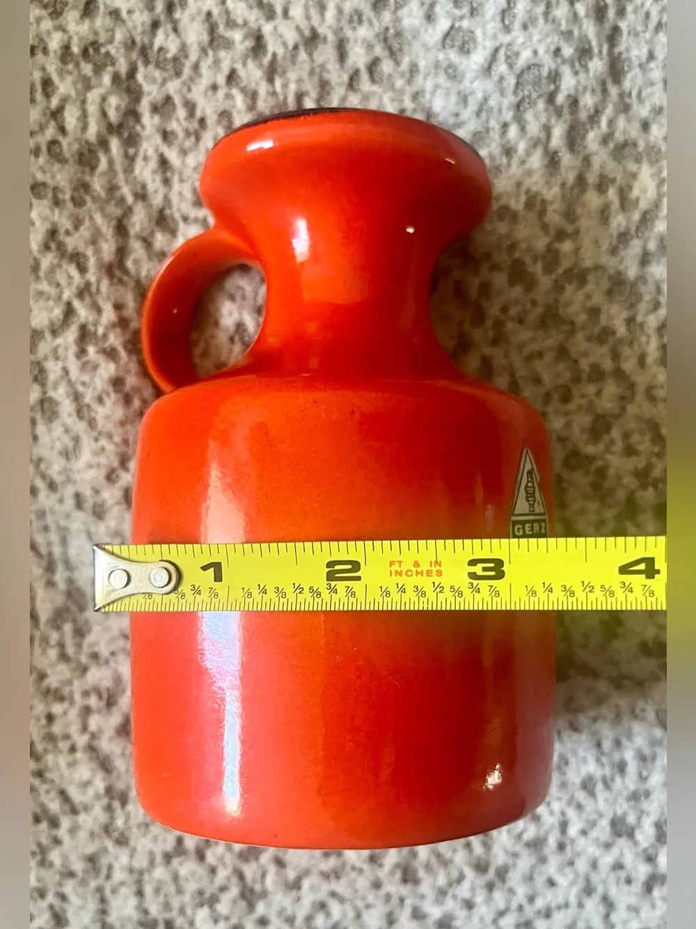 ❤️ Authentic Vintage GERZ West Germany Pottery Vase - Picture 11 of 11